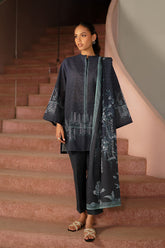 Autumn Winter Vol-01 Collection'24 By Sahar Celestial Blue